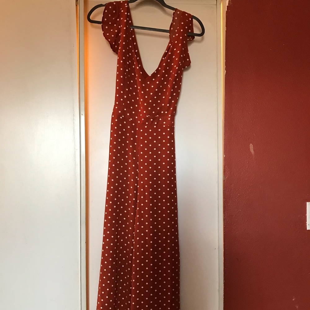 Polka dot romper